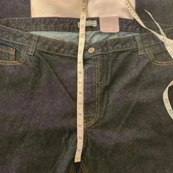 Dickies Women's Size 18R Industrial Denim 5-Pocket Dark Wash Denim Jeans‎ FD231 - Picture 4 of 11